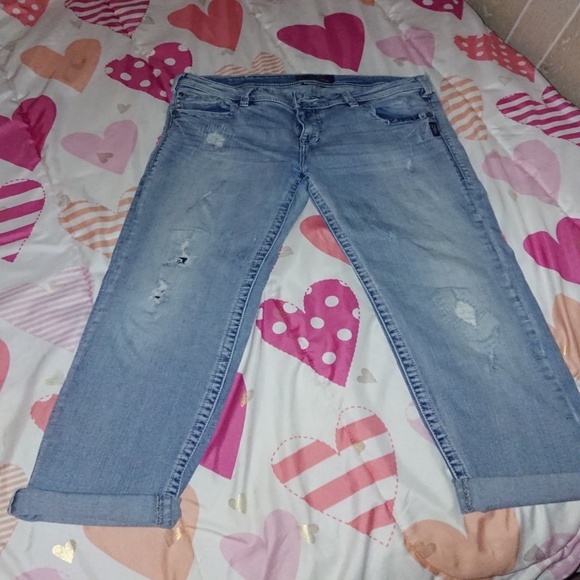 Silvers Sam Boyfriend jeans 31/28 - Picture 2 of 5